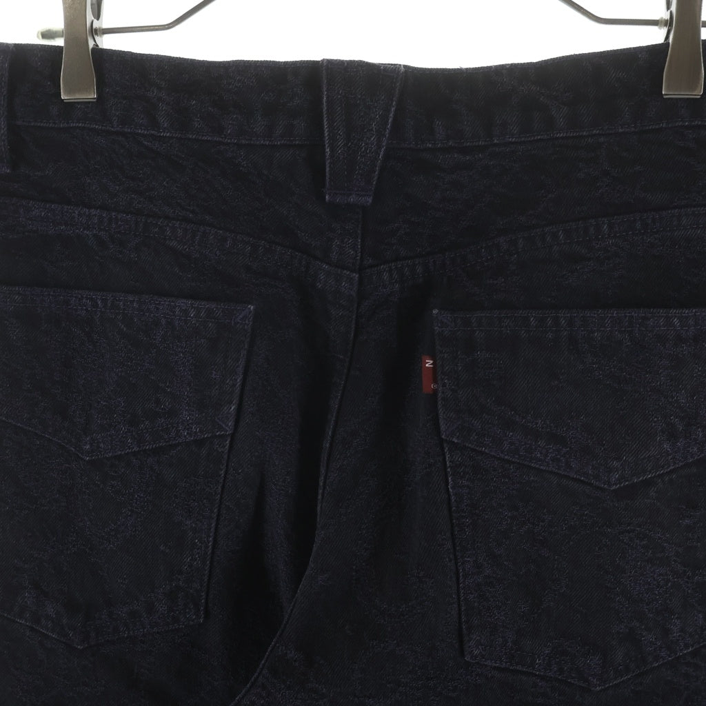 Needles(ニードルス) Paisley Boot Cut Denim Jean ペイズリー総柄 ブーツカット デニム パープル NS162