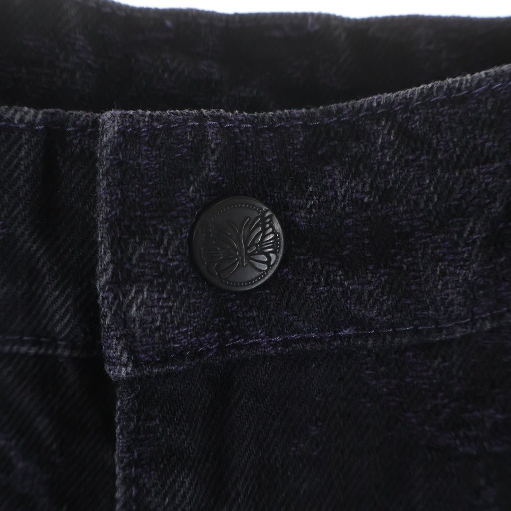 Needles(ニードルス) Paisley Boot Cut Denim Jean ペイズリー総柄 ブーツカット デニム パープル NS162