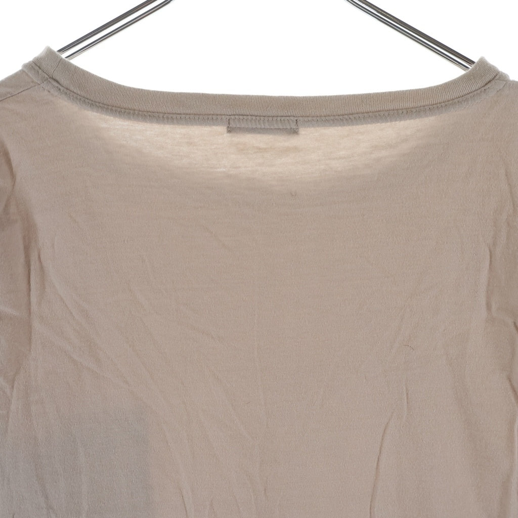 UNDERCOVER(アンダーカバー) 裾アフガン グラフィックプリント クルーネック オーバーサイズ 半袖Tシャツ ベージュ UI1C4808