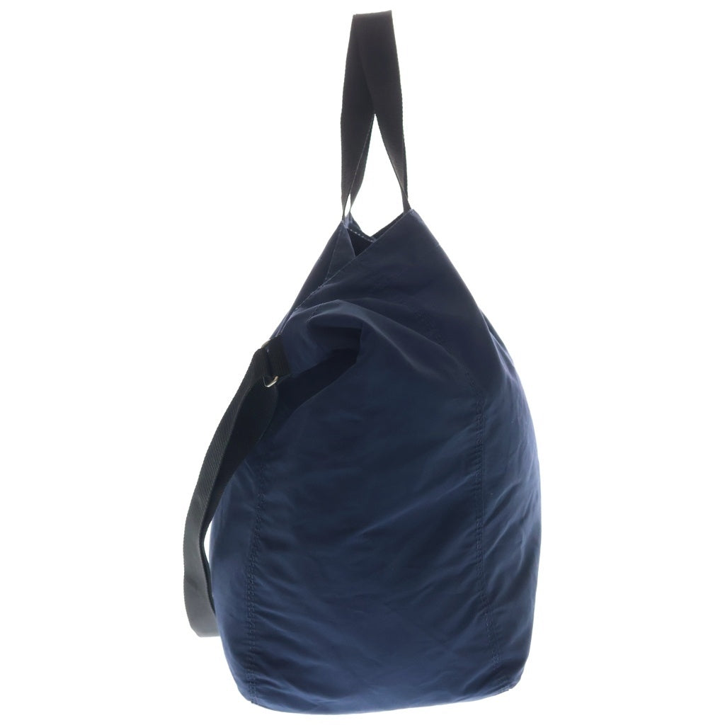 COMME des GARCONS HOMME(コムデギャルソンオム) ロゴプリント トートバッグ ネイビー HP-K 292 レディース