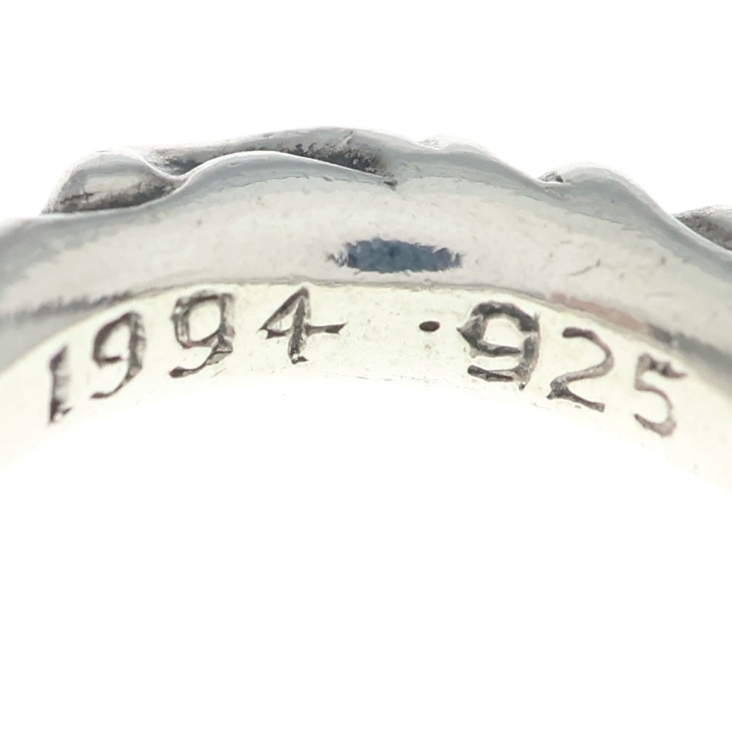CHROME HEARTS(クロムハーツ) SCRL BAND スクロールバンド リング シルバー BCA351