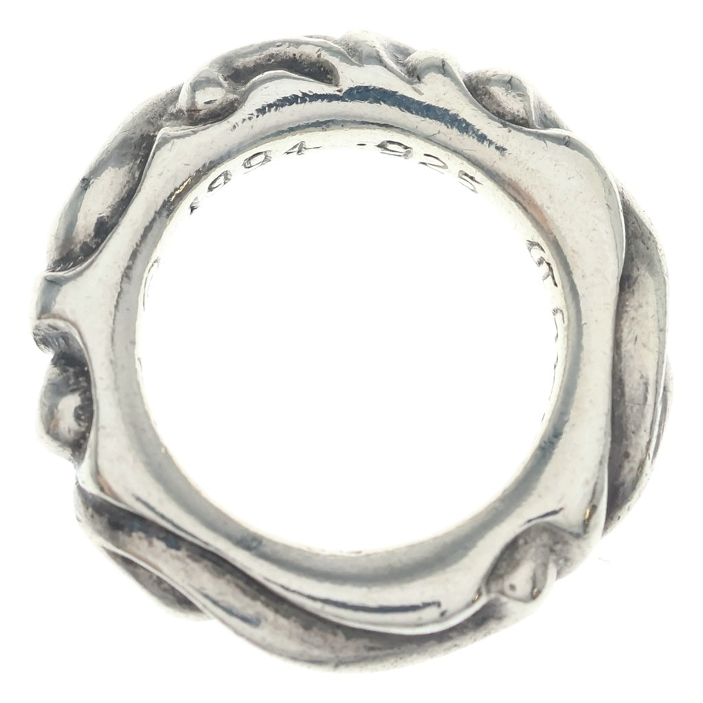 CHROME HEARTS(クロムハーツ) SCRL BAND スクロールバンド リング シルバー BCA351