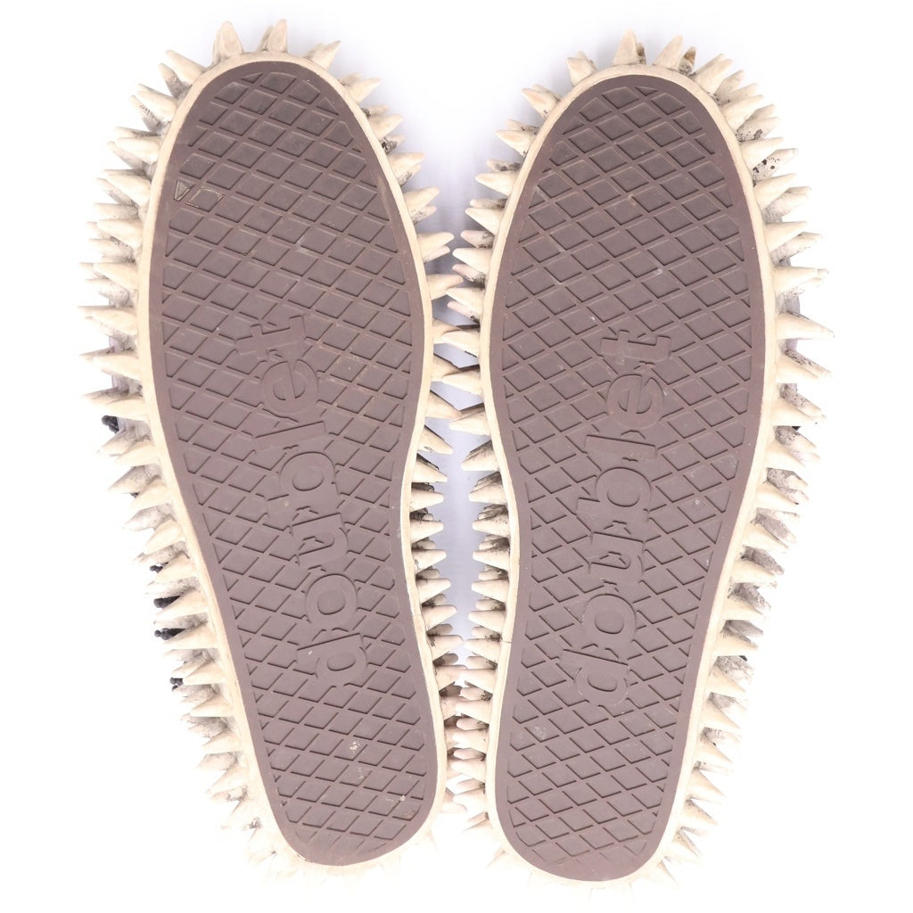 doublet(ダブレット) 24AW PORCUPINE LACE UP SNEAKER ヤマアラシ レースアップ スニーカー ブラック 24AW77FT63