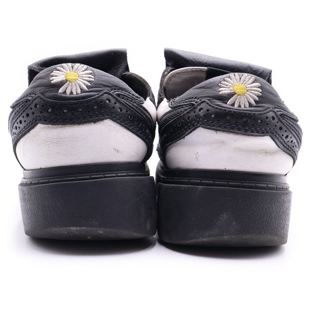 NIKE(ナイキ) ×PEACEMINUSONE KWONDO1 ピースマイナスワン レザーローカットスニーカー ブラック/ホワイト US10/27cm DH2482-101