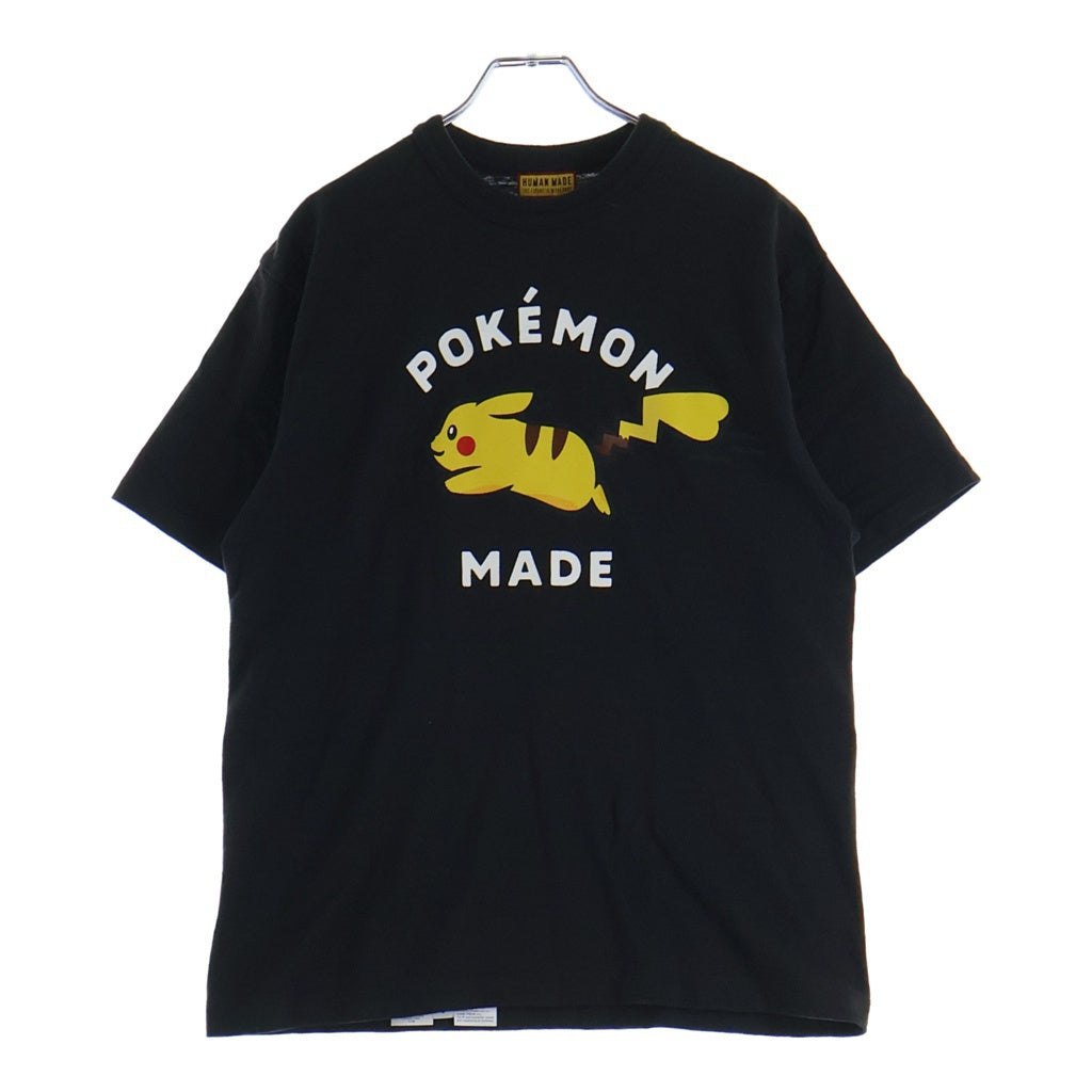 HUMAN MADE(ヒューマンメイド) Pokemon Made Graphic Tee ポケモン メイド グラフィック クルーネック半袖Tシャツカットソー チャコール XX31TE020
