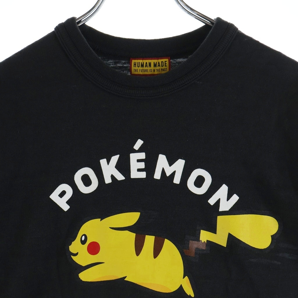 HUMAN MADE(ヒューマンメイド) Pokemon Made Graphic Tee ポケモン メイド グラフィック クルーネック半袖Tシャツカットソー チャコール XX31TE020