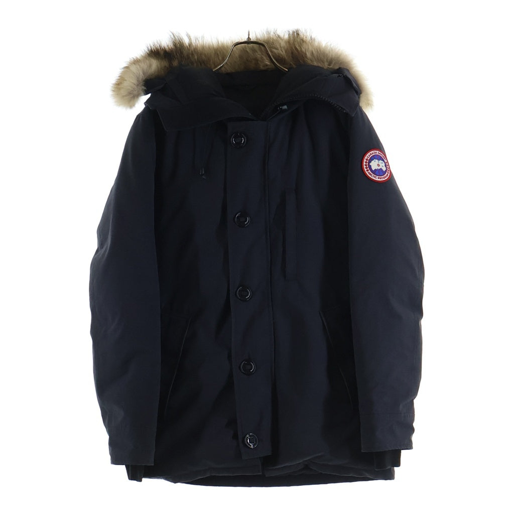 CANADA GOOSE(カナダグース) CHATEAU PARKA シャトー パーカー ファー付き フーデッド ジップアップ ダウンジャケット ネイビー 3426MA
