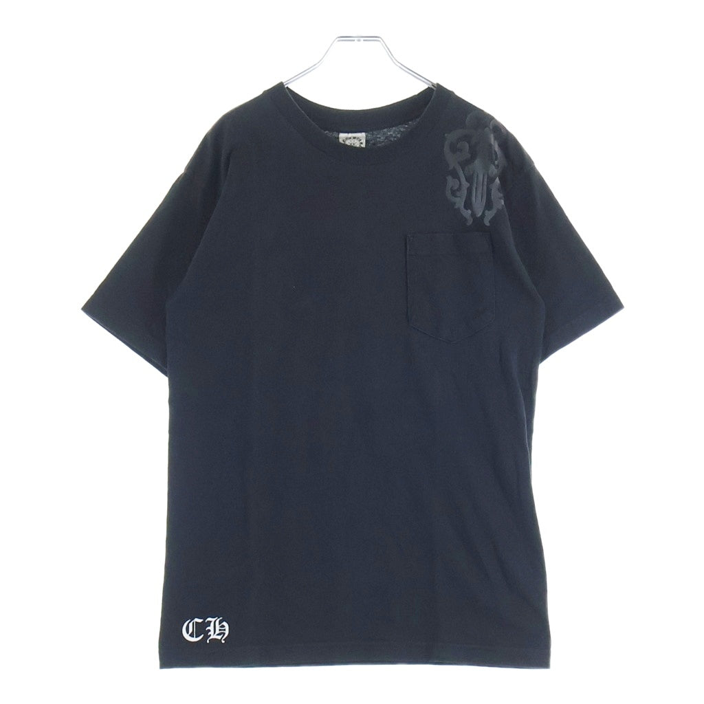 CHROME HEARTS(クロムハーツ) OLD S/S TEE オールド バックセメタリークロスプリント 半袖Tシャツカットソー ブラック