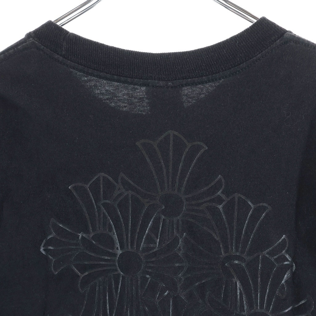 CHROME HEARTS(クロムハーツ) OLD S/S TEE オールド バックセメタリークロスプリント 半袖Tシャツカットソー ブラック