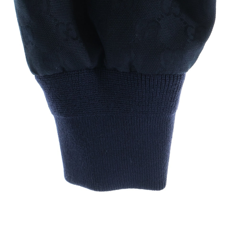 GUCCI(グッチ) GGコットンキャンバス ジップジャケット パーカー フーディー ブラック 874486 ZAUR4 4013