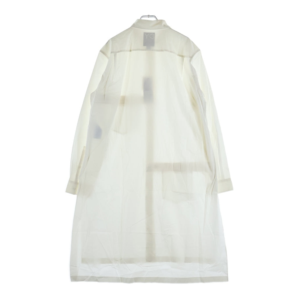 Y-3(ワイスリー) M CLASSIC LONG SHIRT Mクラシックロングシャツ 長袖ロングシャツ ホワイト GV4219