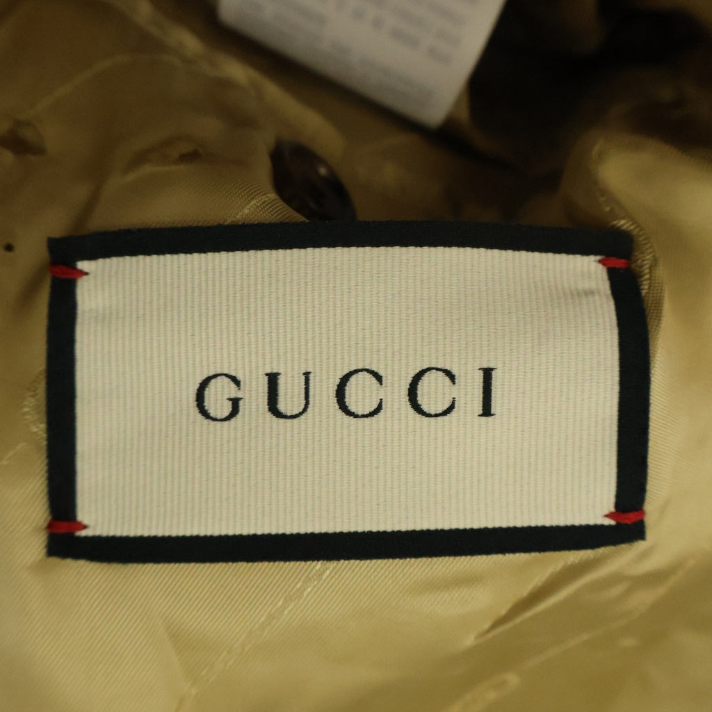GUCCI(グッチ) ホースビット 裏地GGロゴ デニムトラッカージャケット Gジャン インディゴ 626524 XDBBX