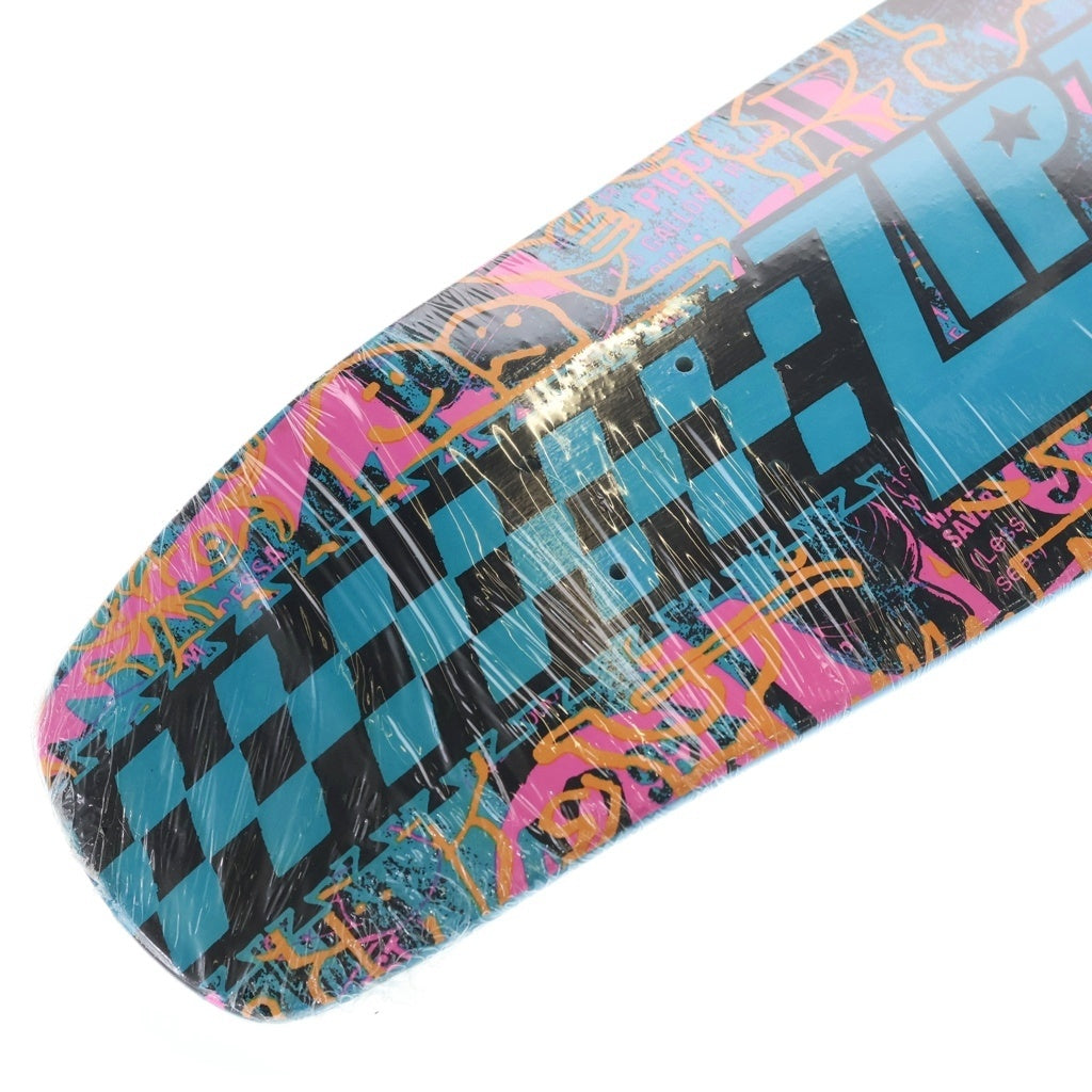 MARK GONZALES(マークゴンザレス) ×KROOKED ZIP ZINGER Skateboard Deck クルキッド ジップジンガー スケートボード デッキ ブルー