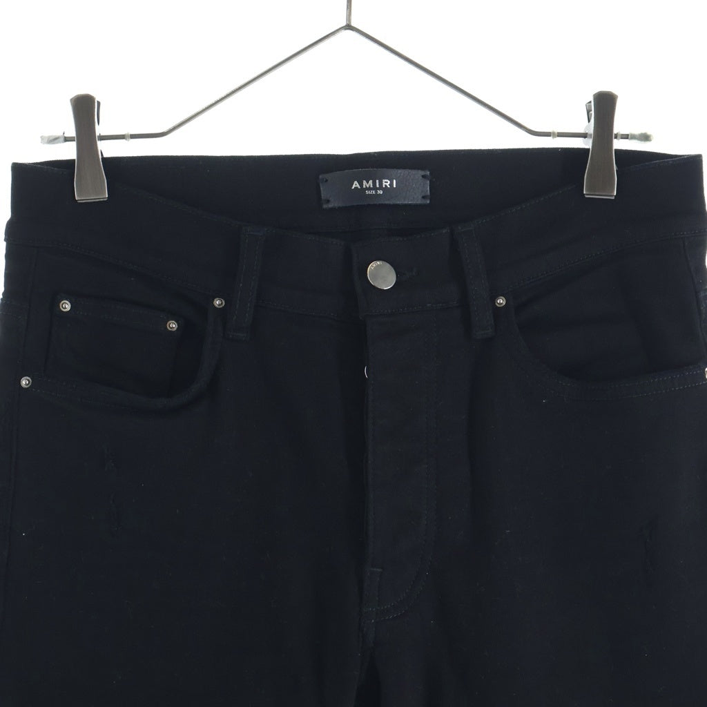 AMIRI(アミリ) Damege Skinny Denim ダメージ加工 スキニー デニムパンツ ブラック