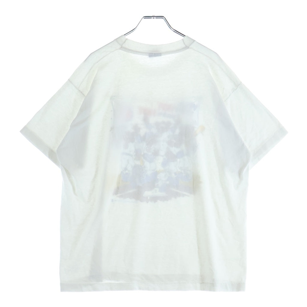 VINTAGE(ヴィンテージ) 80s Chicago Cubs Zimmer シカゴ・カブス ジマー フロントプリント 半袖Tシャツ カットソー ホワイト
