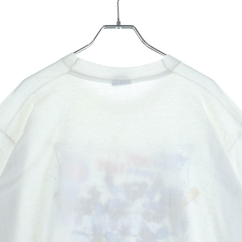 VINTAGE(ヴィンテージ) 80s Chicago Cubs Zimmer シカゴ・カブス ジマー フロントプリント 半袖Tシャツ カットソー ホワイト