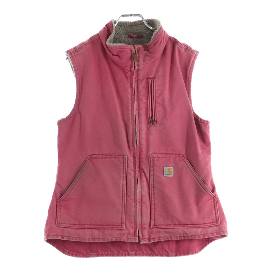 CARHARTT(カーハート) モックネック ダックベスト レッド