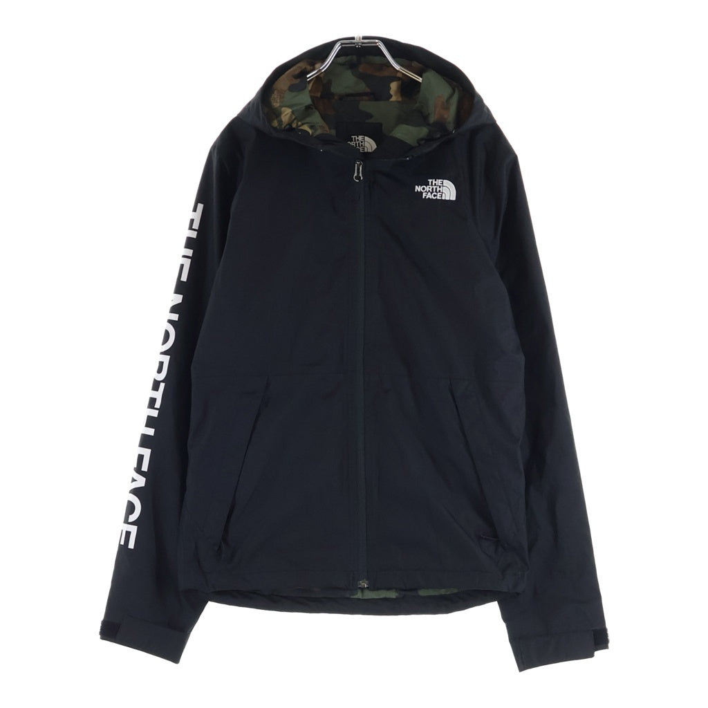 THE NORTH FACE(ザノースフェイス) Printed Novelty Millerton Jacket 裏地カモ ロゴプリント ノベルテイ ミラートンジャケット ブラック NF0A5IXA