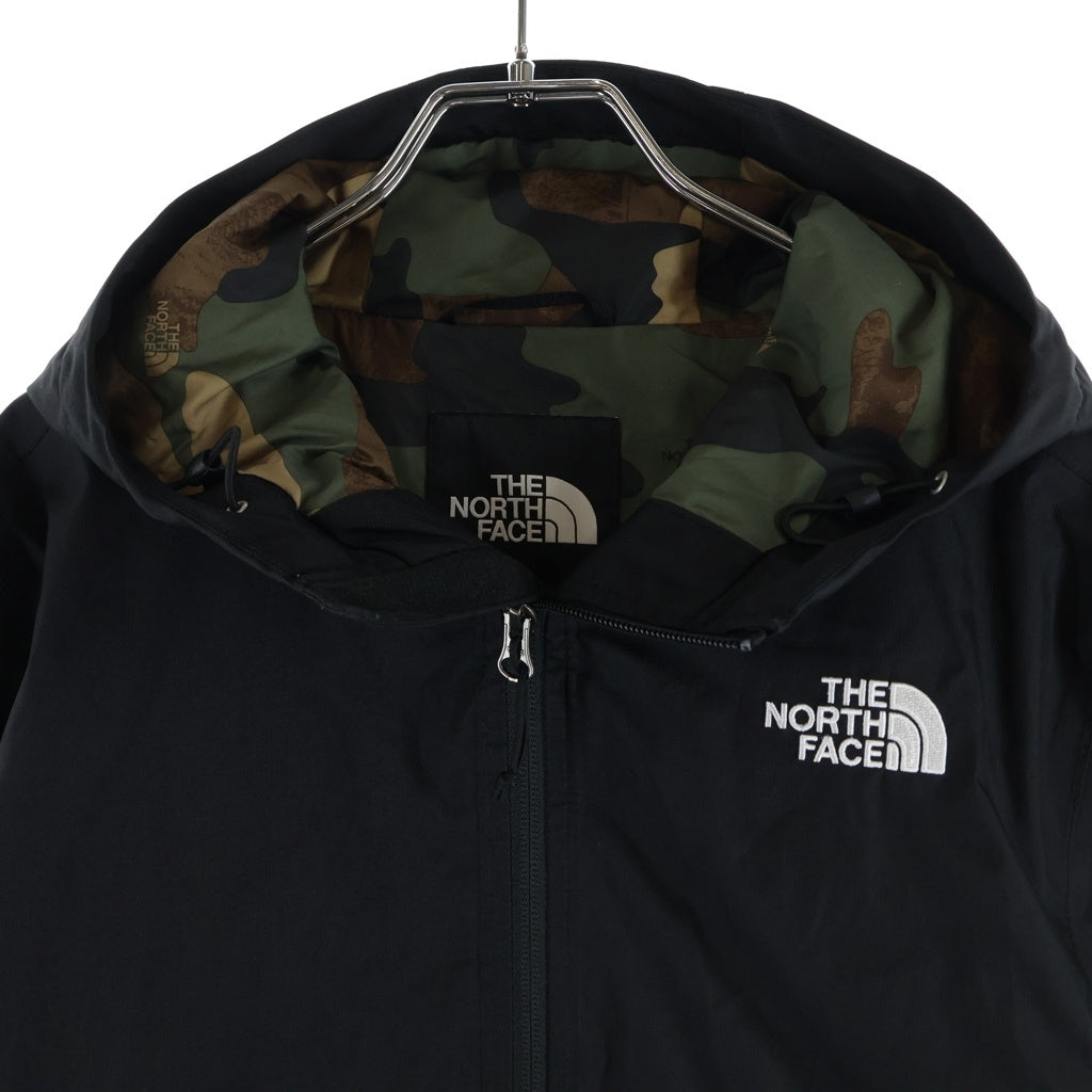 THE NORTH FACE(ザノースフェイス) Printed Novelty Millerton Jacket 裏地カモ ロゴプリント ノベルテイ ミラートンジャケット ブラック NF0A5IXA