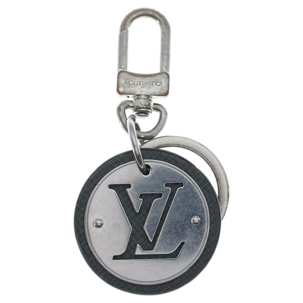 LOUIS VUITTON(ルイヴィトン) LV サークル バックチャーム キーホルダー シルバー