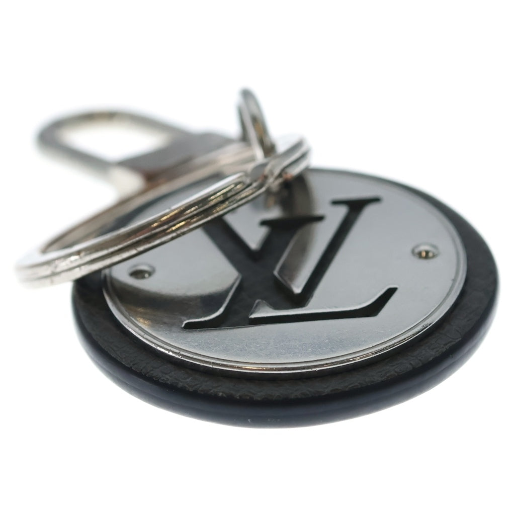 LOUIS VUITTON(ルイヴィトン) LV サークル バックチャーム キーホルダー シルバー