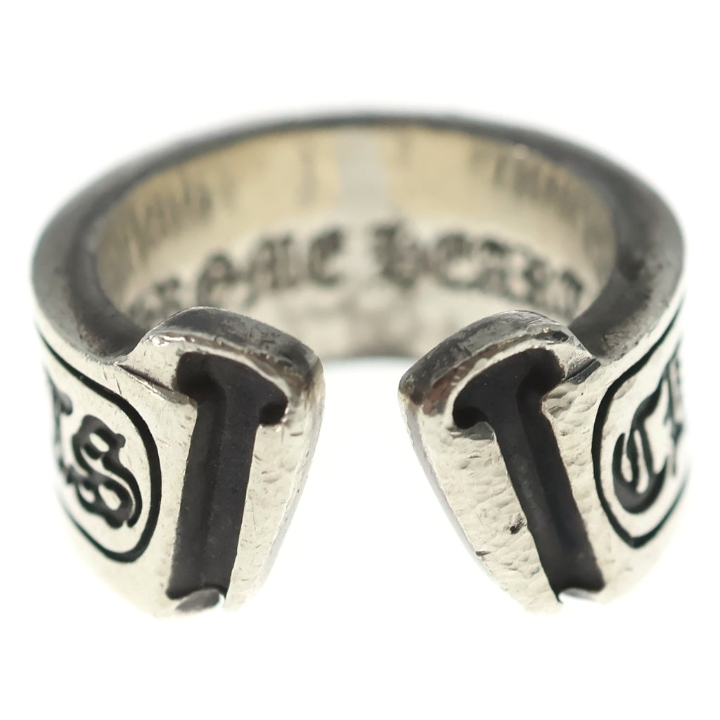 CHROME HEARTS(クロムハーツ) LG SCROLL LABEL ラージスクロールラベル リング シルバーBCA383