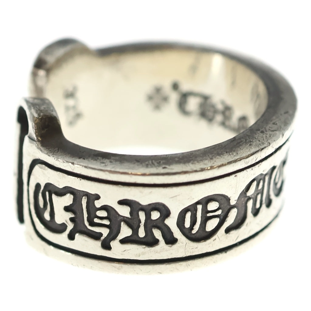 CHROME HEARTS(クロムハーツ) LG SCROLL LABEL ラージスクロールラベル リング シルバーBCA383