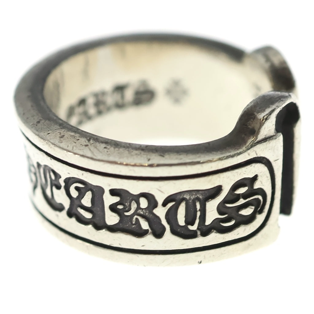 CHROME HEARTS(クロムハーツ) LG SCROLL LABEL ラージスクロールラベル リング シルバーBCA383