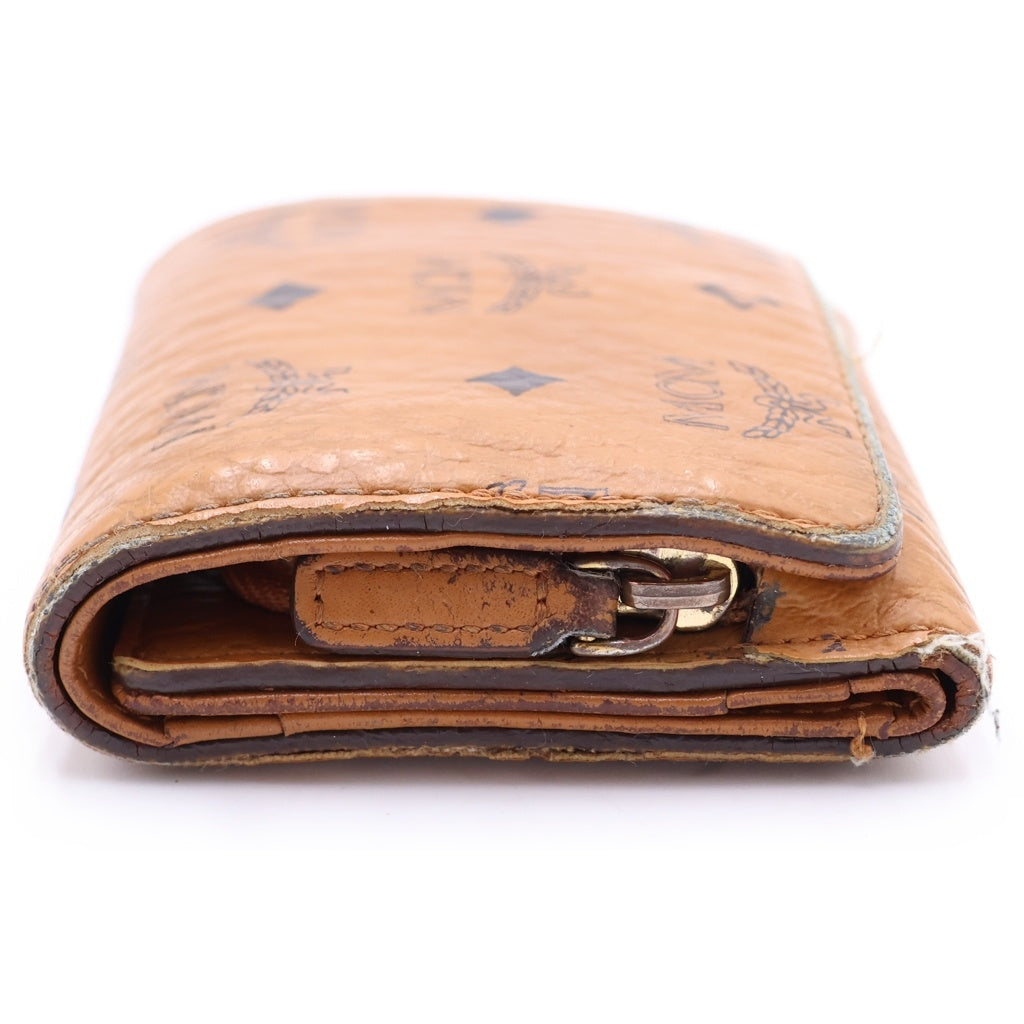 MCM(エム シー エム) Aren Vietos Small Wallet アーレンヴィエトス スモールウォレット ブラウン レディース