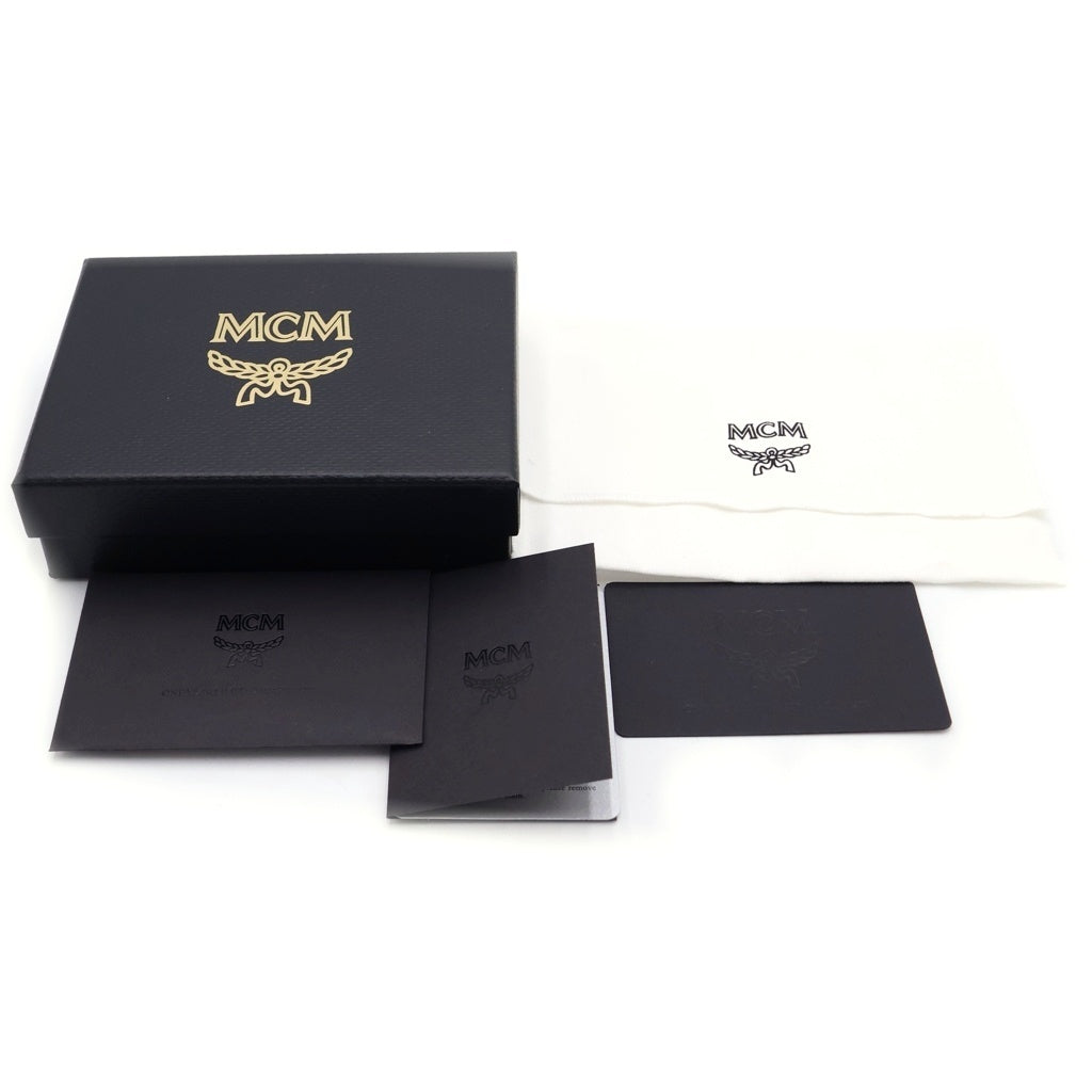 MCM(エム シー エム) Aren Vietos Small Wallet アーレンヴィエトス スモールウォレット ブラウン レディース