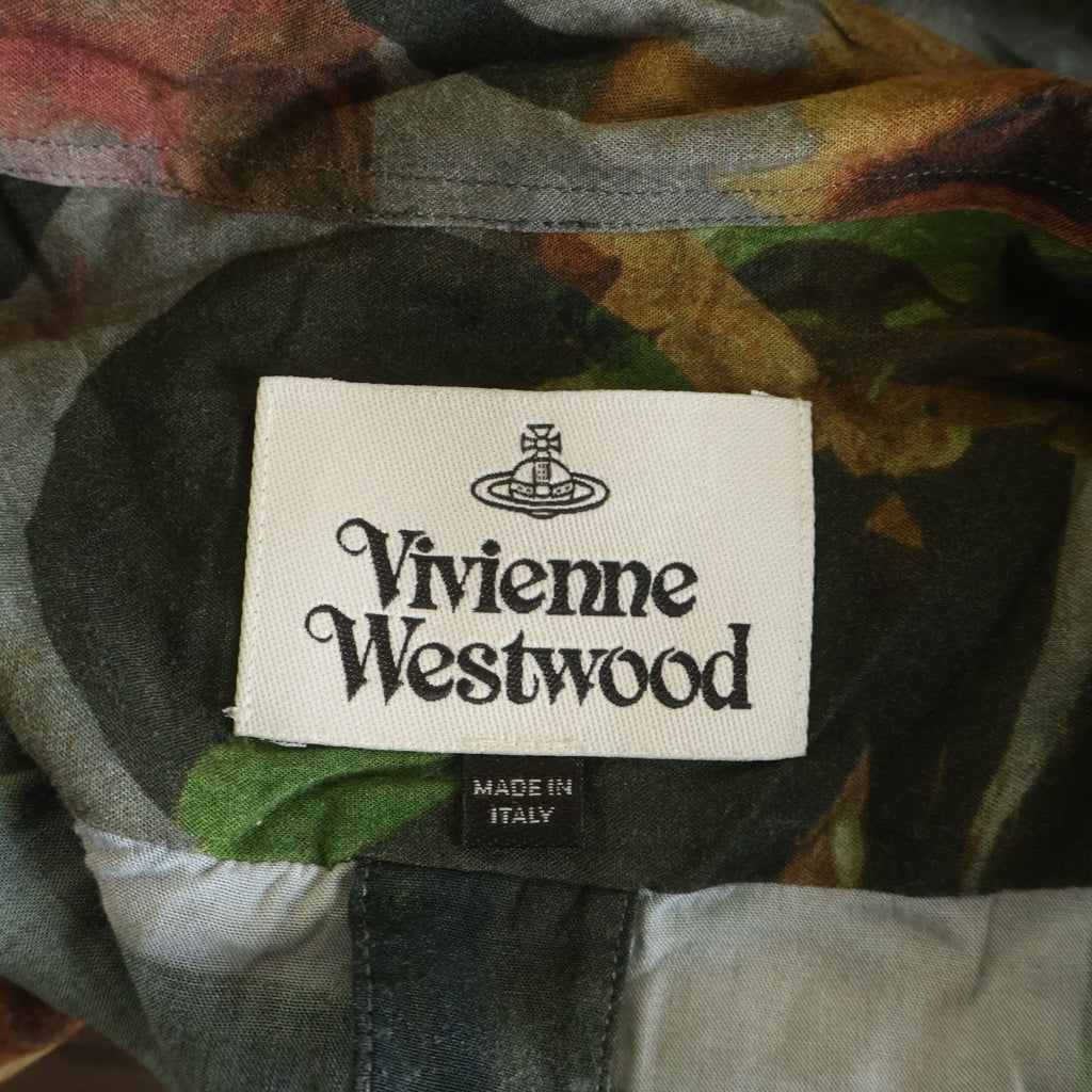 Vivienne Westwood(ヴィヴィアンウエストウッド) ハルス カラー スカーフ シャツ マルチ レディース