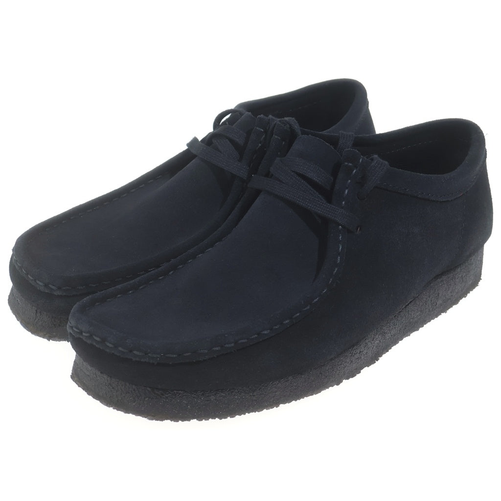 Clarks(クラークス) Wallabee Boots スエードレザー ワラビー ローカット ブーツ ブラック US9/26.5cm