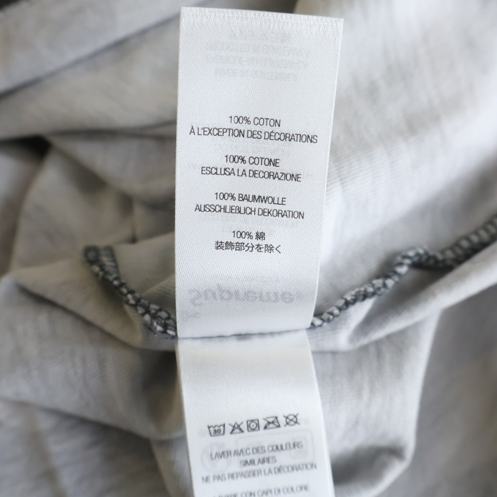 SUPREME(シュプリーム) 25AW Washed S/S Top カモ総柄 ウォッシュド 半袖Tシャツ カットソー グレー
