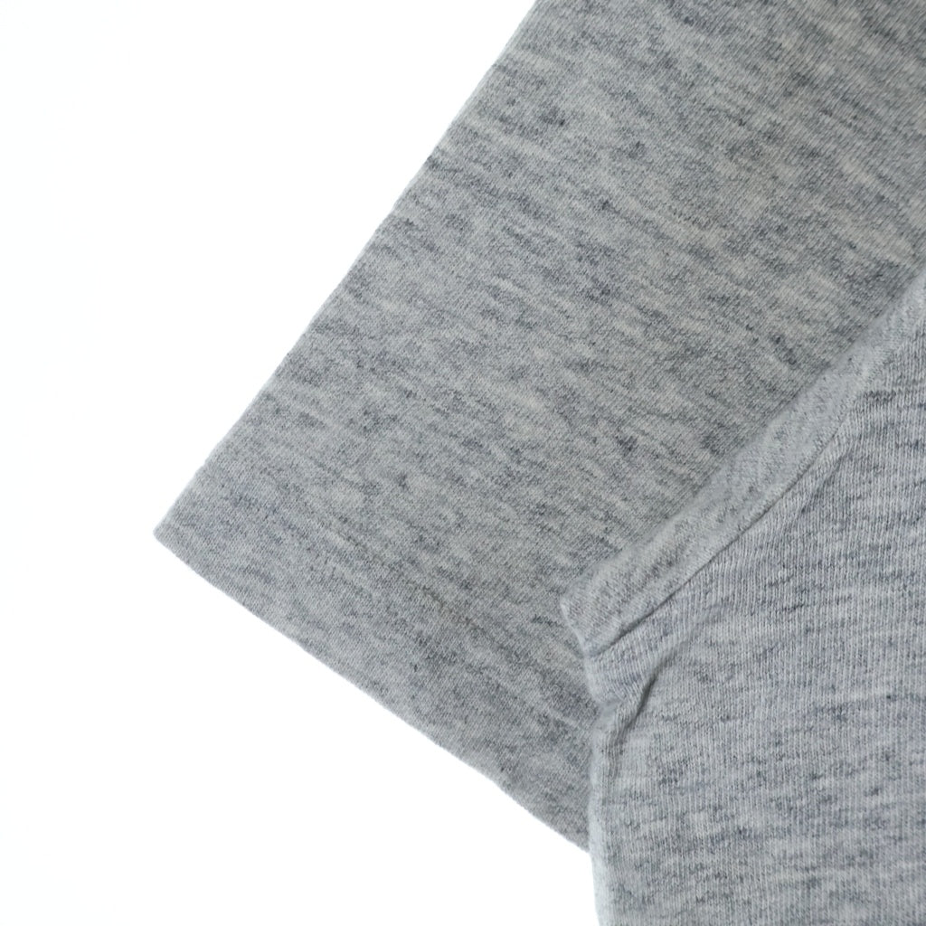 SUPREME(シュプリーム) 25AW Collegiate Applique S/S Top カレジエイトアップリケ フロントロゴ刺繍 半袖Tシャツ カットソー グレー
