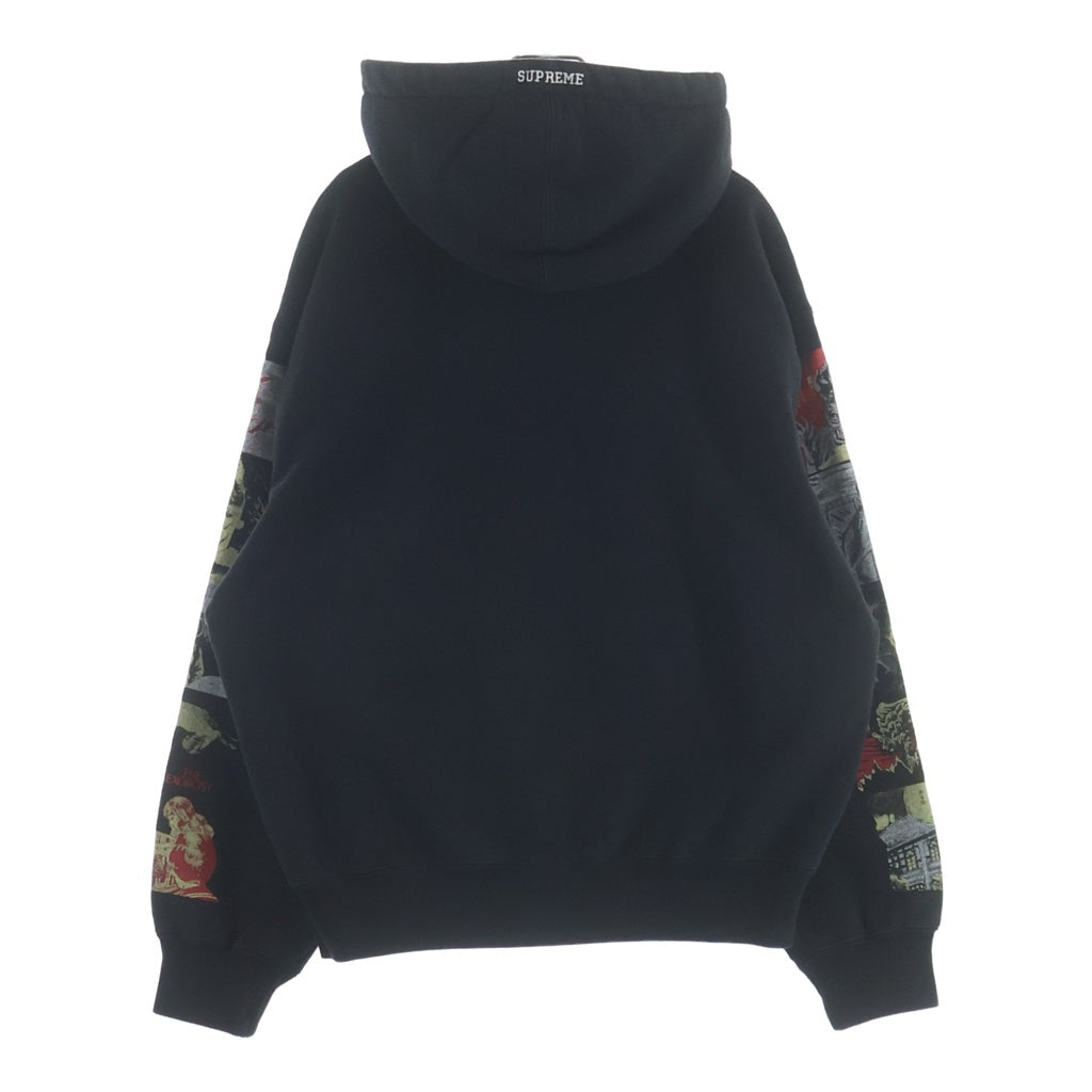 SUPREME(シュプリーム) 25AW The Exorcist Hooded Sweatshirt エクソシスト フロントプリント プルオーバーパーカー フーディー ブラック