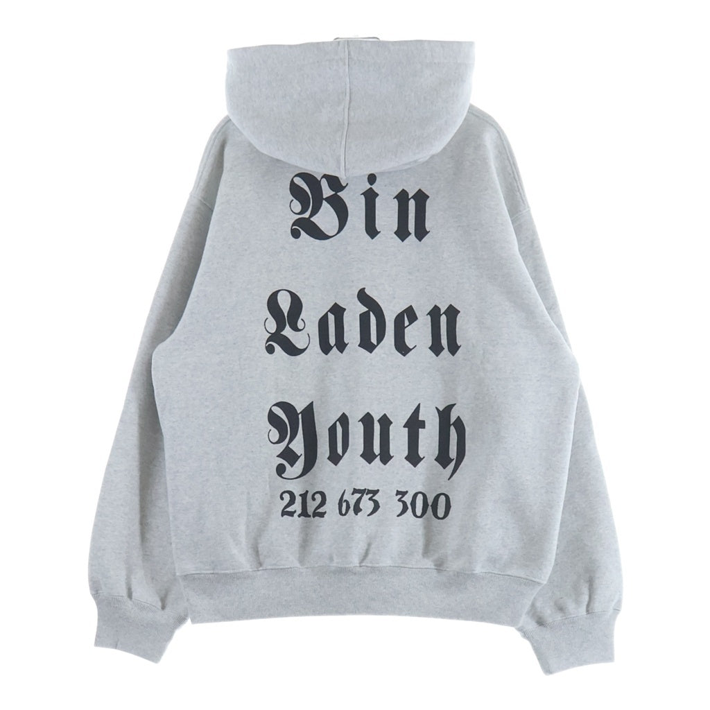 SUPREME(シュプリーム) 25AW Dash Snow Hooded Sweatshirt ダッシュスノー 両面プリント プルオーバーパーカー フーディー グレー