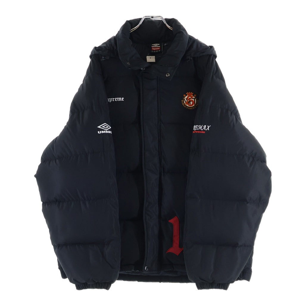 SUPREME(シュプリーム) 25AW ×UMBRO Down Puffer Jacket アンブロ ダウンパファージャケット ブラック