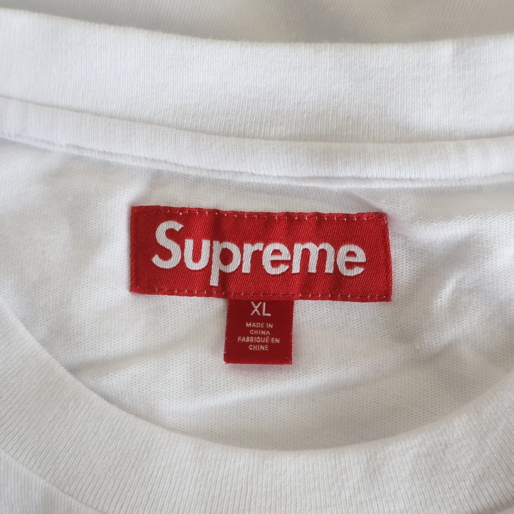 SUPREME(シュプリーム) 25AW AOI Gems S/S Top アオイジェム フロントロゴ刺繍 半袖Tシャツ カットソー ホワイト