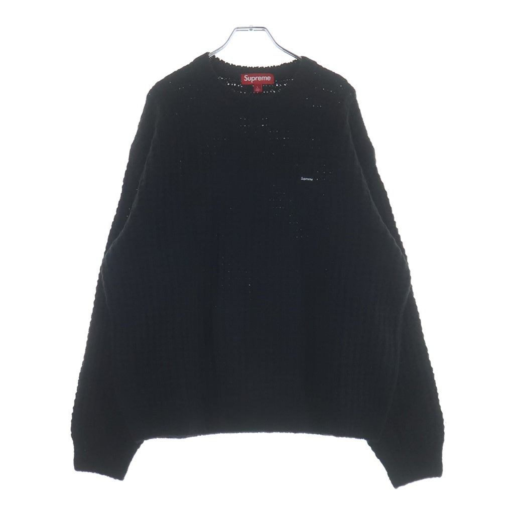 SUPREME(シュプリーム) 25AW Washed Small Box Logo Waffle Sweater
