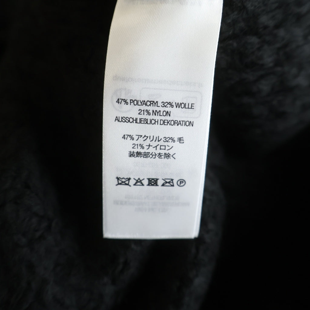 SUPREME(シュプリーム) 25AW Washed Small Box Logo Waffle Sweater ウォッシュドスモールボックスロゴ ワッフルセーター ブラック
