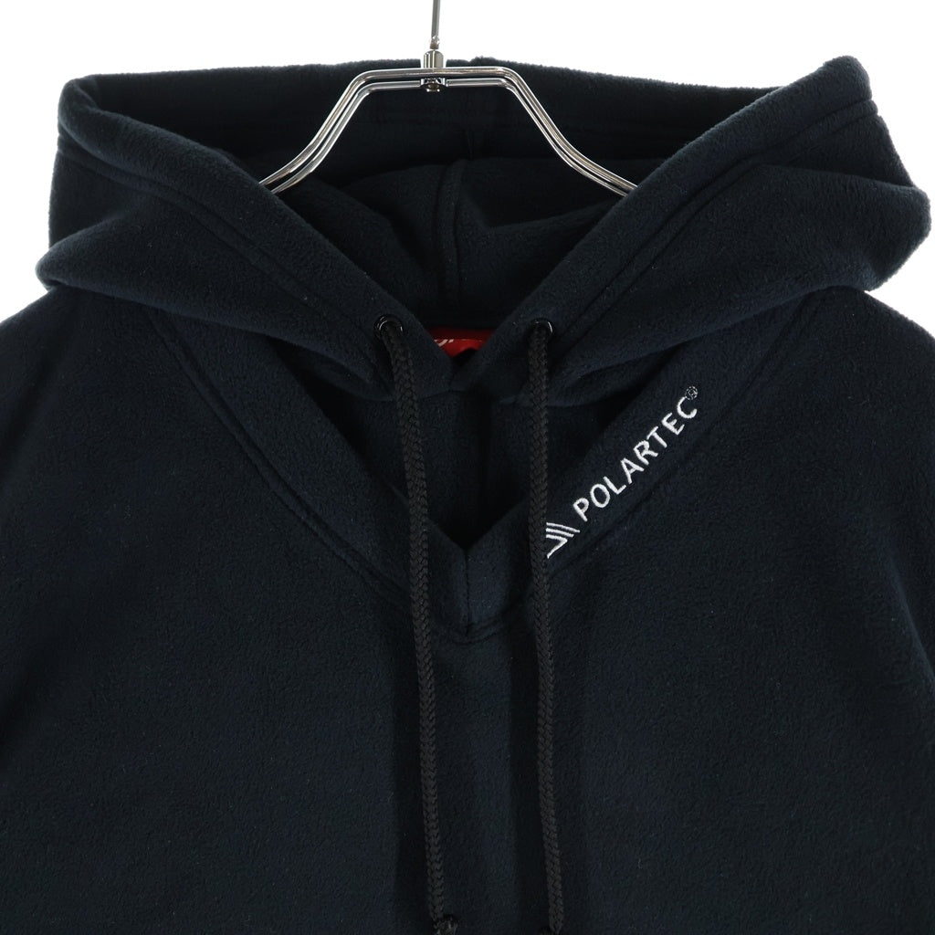 SUPREME(シュプリーム) 25AW Polartec Hooded Hockey Jersey ポーラテック フーデッド ホッケージャージ パーカー ブラック