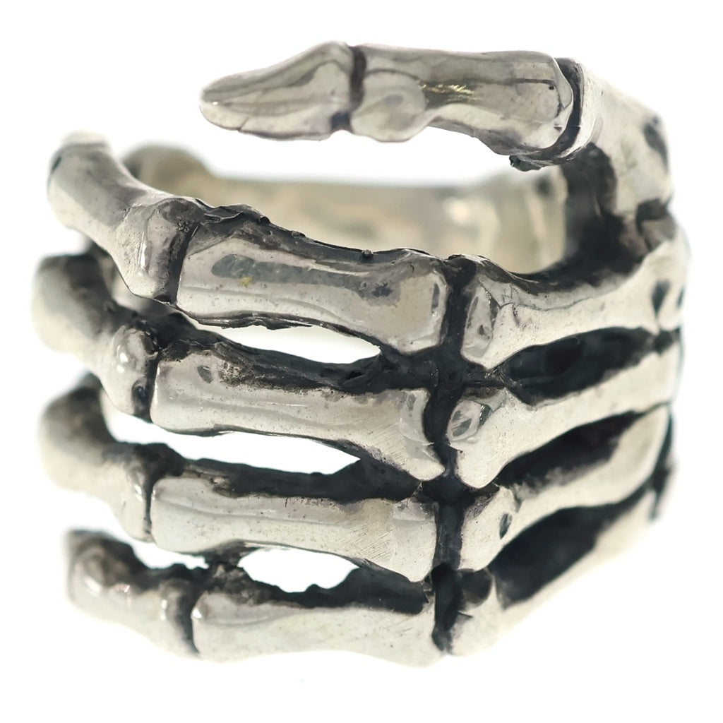 CRAZY PIG(クレイジーピッグ) BONE HAND RING ボーンハンドリング シルバー