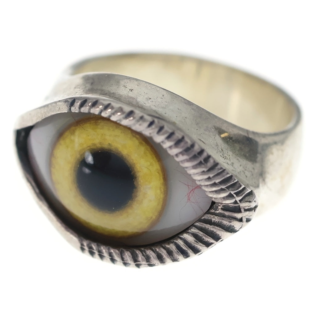 CRAZY PIG(クレイジーピッグ) LASH EYE RING ラッシュアイリング シルバー/イエロー