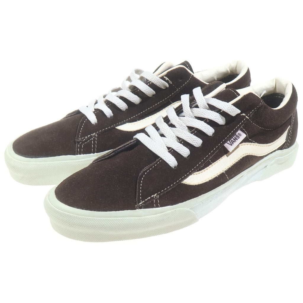 VANS(ヴァンズ) 90s BESS ESPRESSO SUEDE USA製 ベス スエードレザー ローカットスニーカー ブラウン US9/27cm