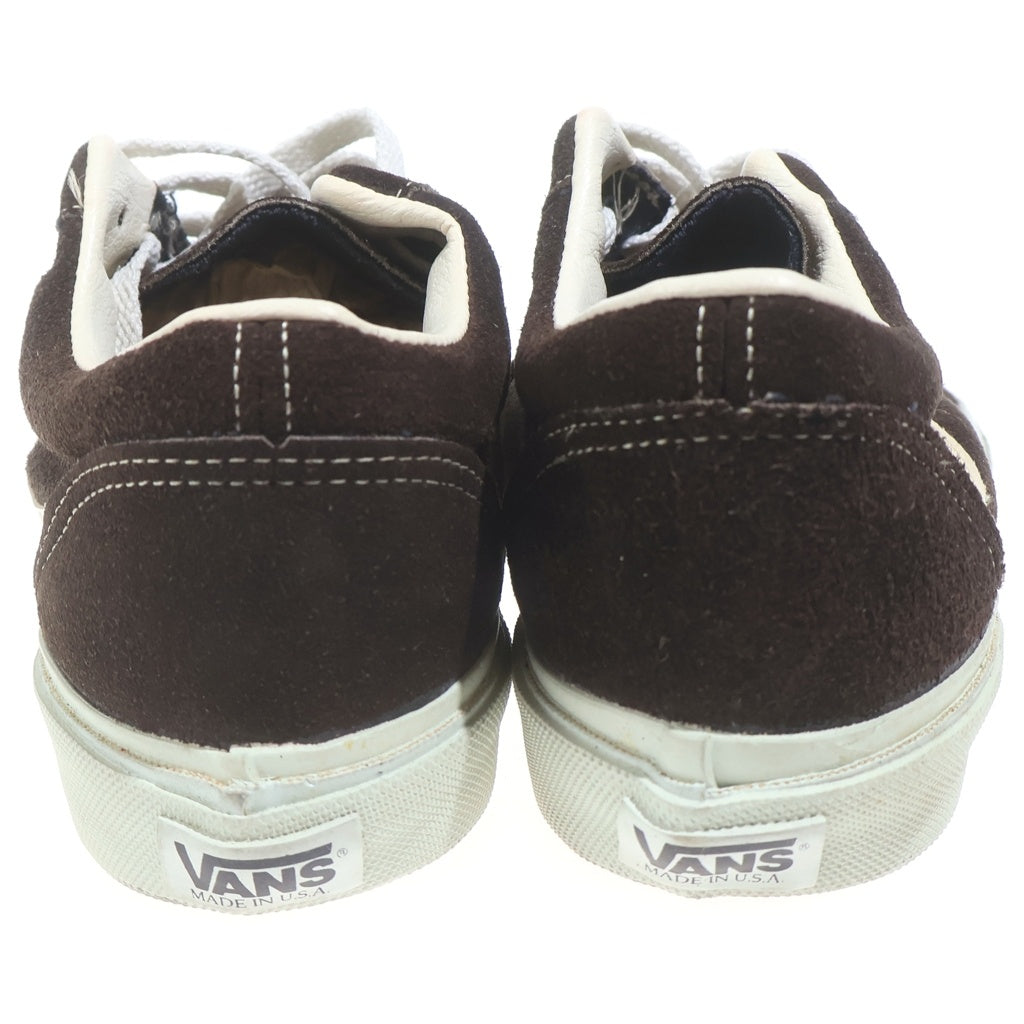 VANS(ヴァンズ) 90s BESS ESPRESSO SUEDE USA製 ベス スエードレザー ローカットスニーカー ブラウン US9/27cm