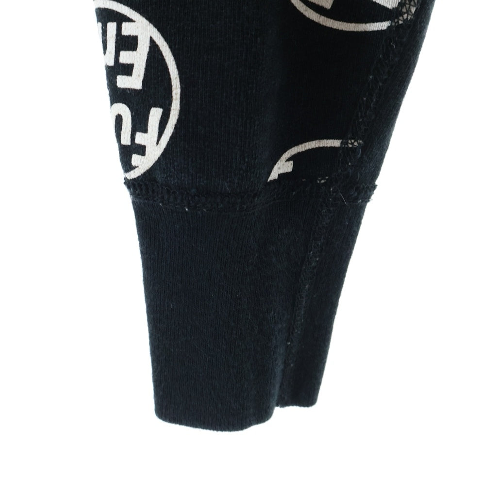 SUPREME(シュプリーム) 14AW FUCK EM! Pullover ファック 総柄 プルオーバーパーカー フーディー ブラック