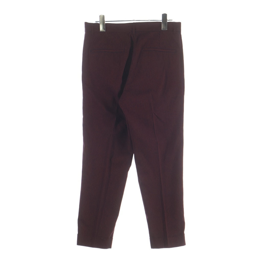 HYSTERICS(ヒステリックス) ストライプテーラードジャケット トラウザーズパンツ スラックス セットアップ レッド 0561AJ02 0561AP04