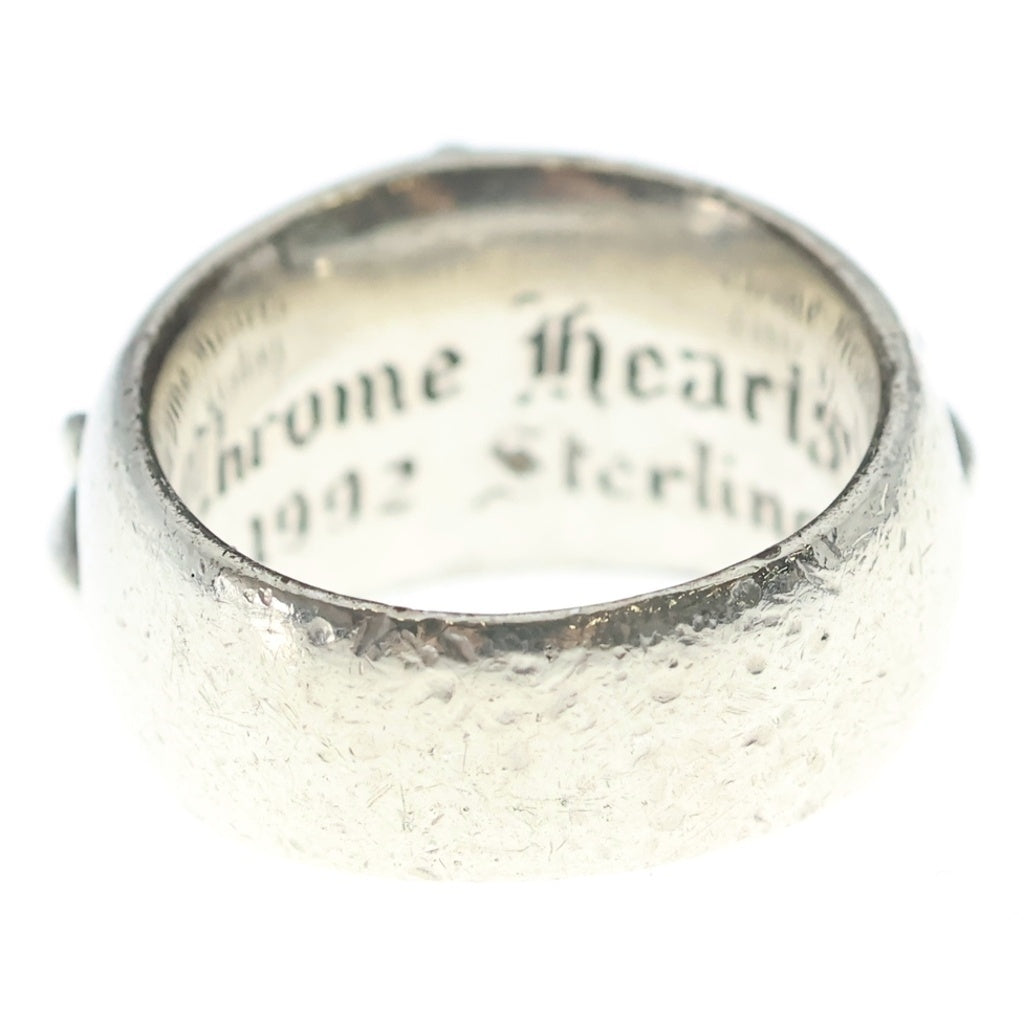 CHROME HEARTS(クロムハーツ) FLRL CRS フローラルクロス リング シルバー BCA346