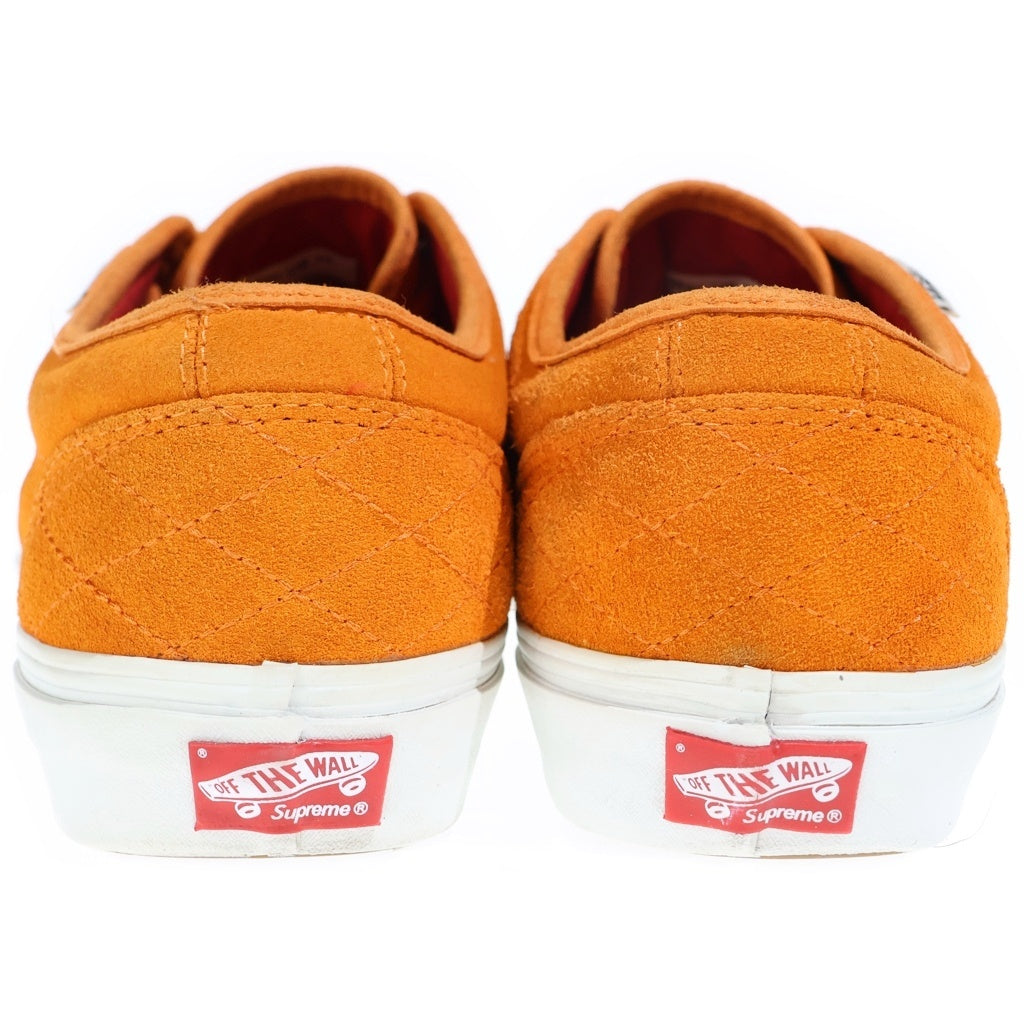 SUPREME(シュプリーム) 09SS × VANS Vulcanized 106 ヴァルカナイズド 106 スエード ローカットスニーカー オレンジ US10/28cm VN-099ZS45