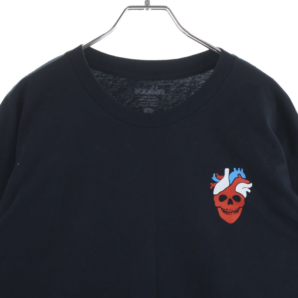 NIKE SB(ナイキエスビー) × STRANGELOVE L/S TEE ストレンジラブ グラフィックプリント クルーネック 長袖Tシャツ カットソー ブラック